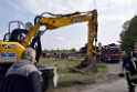 Schwerer VU LKW Zug Bergheim Kenten Koelnerstr P326